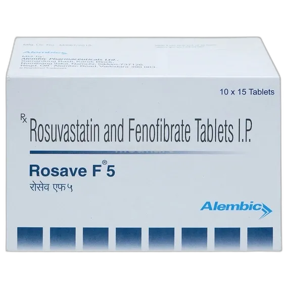 rosave f 5mg tablet 15's
